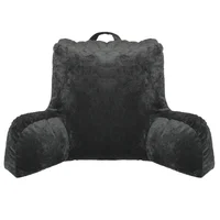 Cojín respaldo para descanso lumbar Gris Oxford 44 x 75 cm