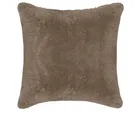 Cojín deco de peluche Arena 43 x 43 cm
