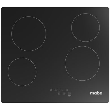 Parrilla de Vitrocermica 60 cm Negro Mabe PM6040EVN0
