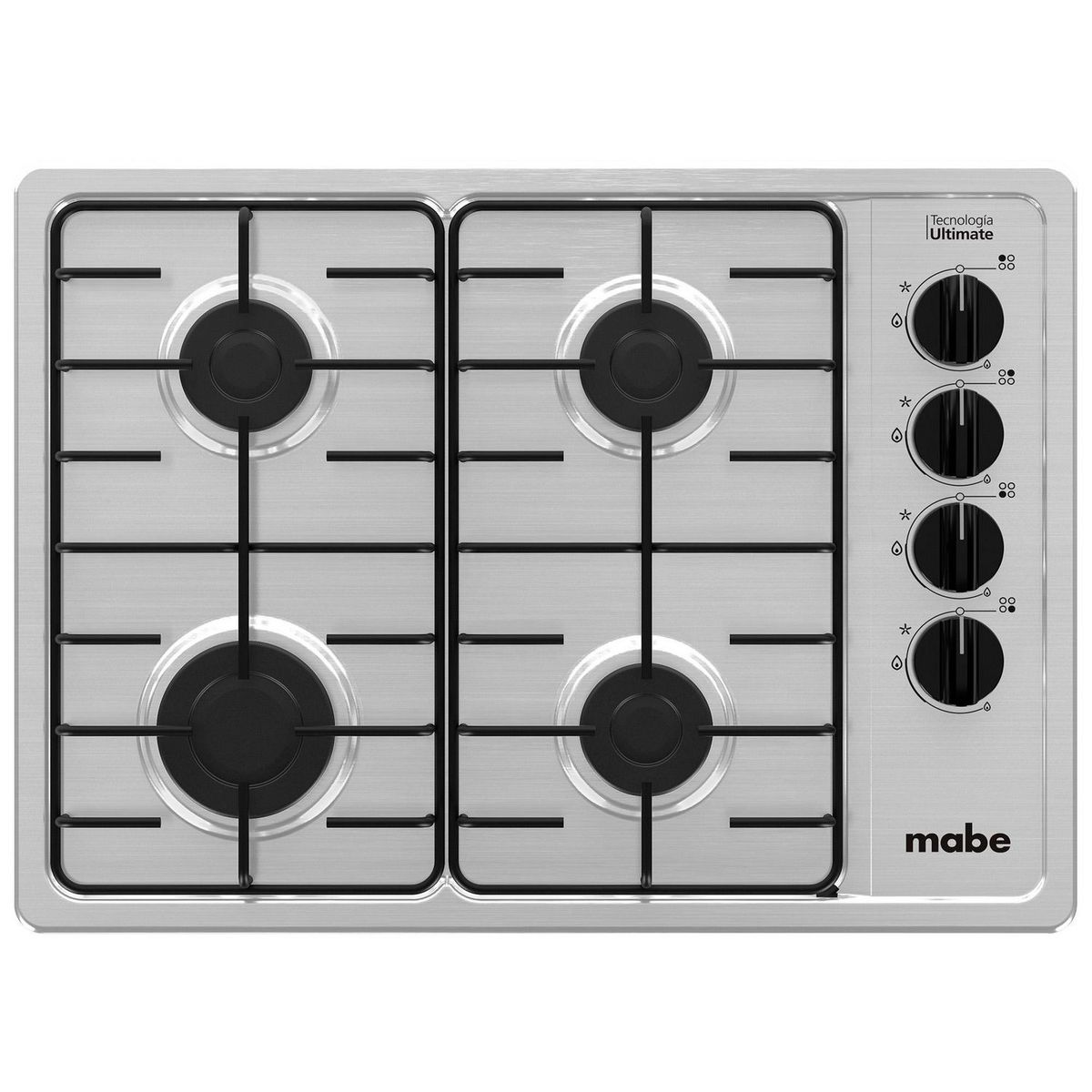 Mabe - Parrilla de Gas 60 cm Inox Mabe PMI6044PA0