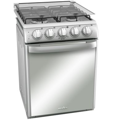 Estufa empotrable 50 cm Plata Mercury Mabe EMC5046CAIS0