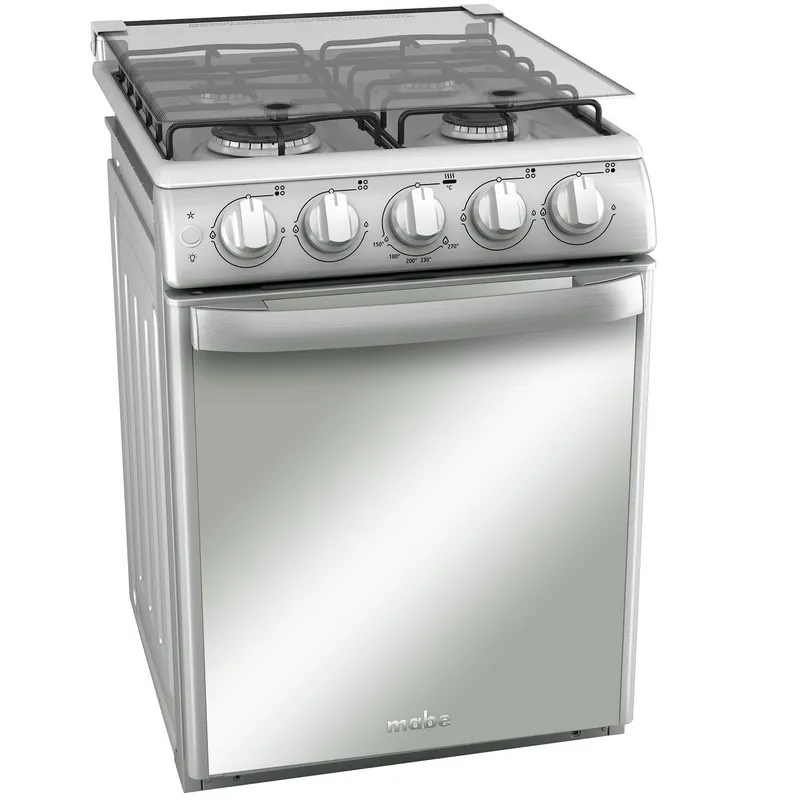 Mabe - Estufa empotrable 50 cm Plata Mercury Mabe EMC5046CAIS0