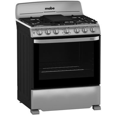 Estufa de piso 76 cm Plata Mercury Mabe EM7654BFIS2