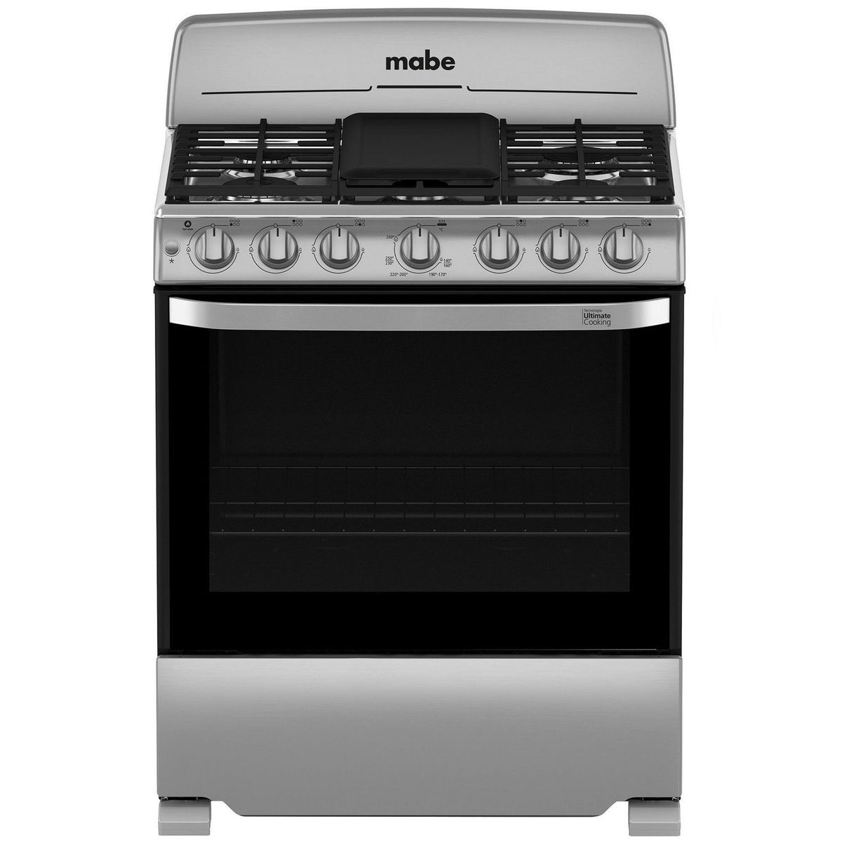 Estufa de piso 76 cm Plata Mercury Mabe EM7654BFIS2, marca Mabe - Foto 2