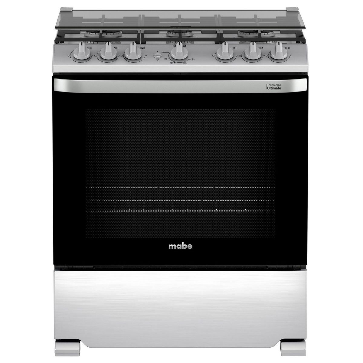 Mabe - Estufa de piso 76 cm Acero Inox Mabe EMH7602JSS0