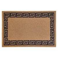 Tapete para entrada Natural Greek de 40 x 60 cm Beige