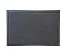 Tapete para entrada Elastic 3D de 40 x 60 cm Negro