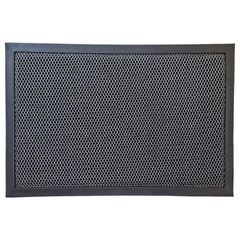 Tapete para entrada Elastic 3D de 40 x 60 cm Negro