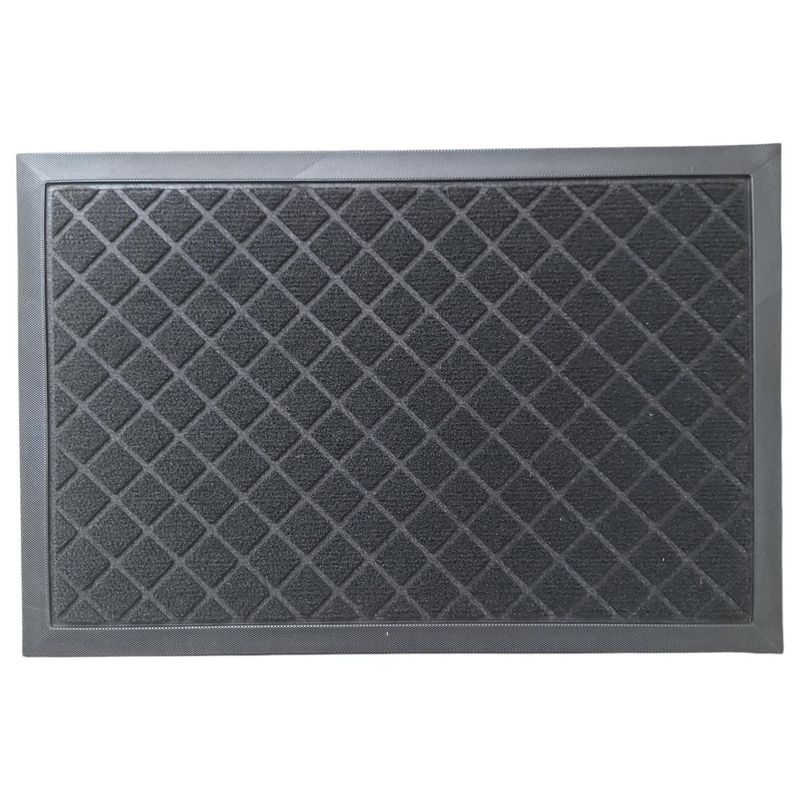 TKR Home - Tapete para entrada Loop de 40 x 60 cm Gris