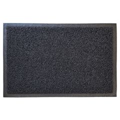 Tapete para entrada Coil de 45 x 75 cm Negro