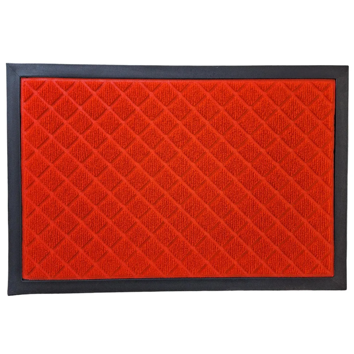 TKR Home - Tapete para entrada Loop de 40 x 60 cm Rojo