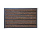 Tapete para entrada Grass Stripes de 45 x 75 cm Café