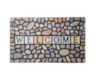 Tapete para entrada Flock Welcome de 45 x 75 cm Multicolor