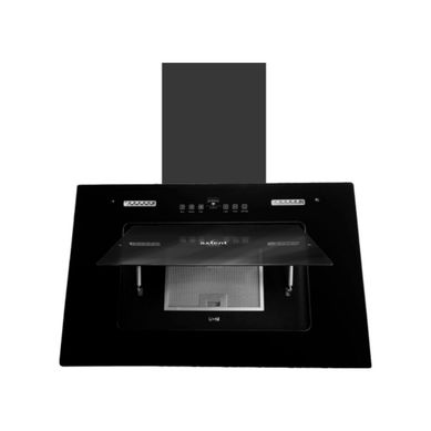 Campana Mariella Con Panel Digital  Luces de Hal�geno 3 Velocidades Acabado Cristal Templado