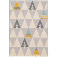 Tapete decorativo infantil Canvas Kids Tipi de 120 x 170 cm