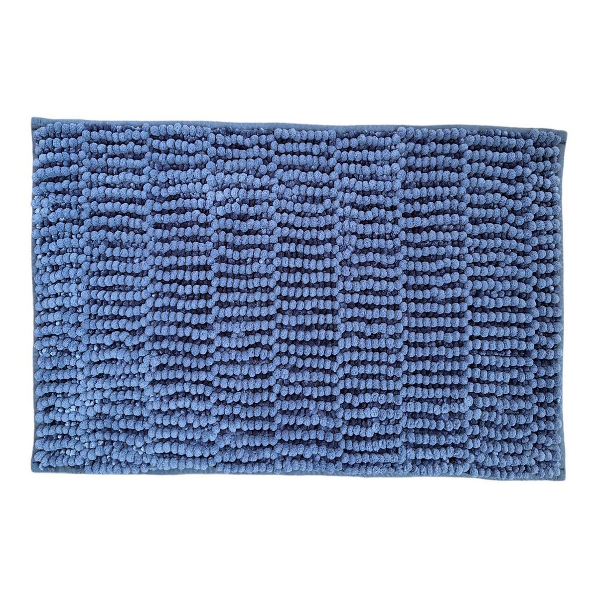 Tapete de baño Look de 40 x 60 cm Azul, marca TKR Home - Foto Principal