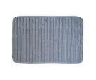 Tapete de baño Foam de 40 x 60 cm Plata