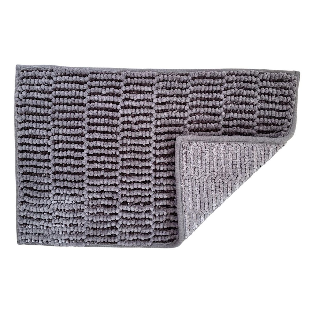 Tapete de baño Look de 40 x 60 cm Gris, marca TKR Home - Foto 2