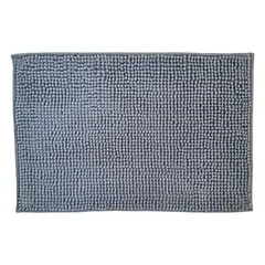 Tapete de baño Chenille de 40x60 cm Gris