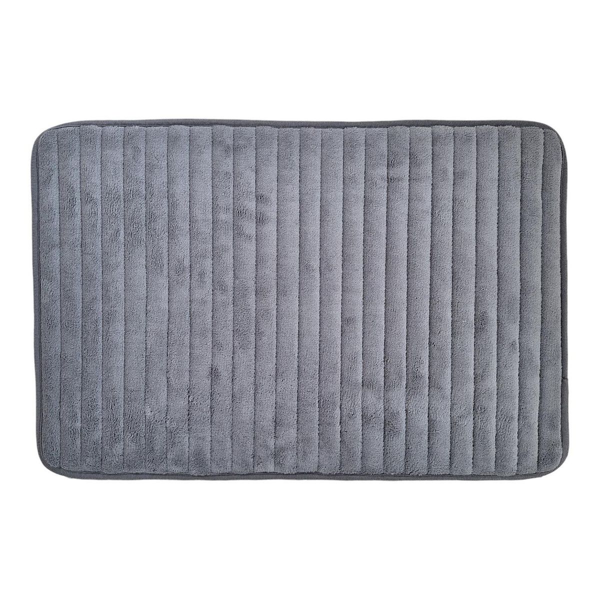 Tapete de baño Foam de 40 x 60 cm Gris, marca TKR Home - Foto Principal