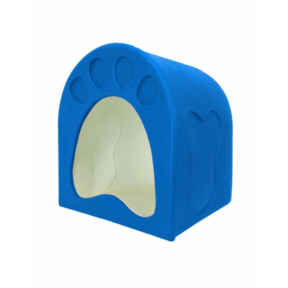 Casa Mascota con Aditivo Antibacterial Azul Chica, marca MERIDIAN PRO - Foto Principal