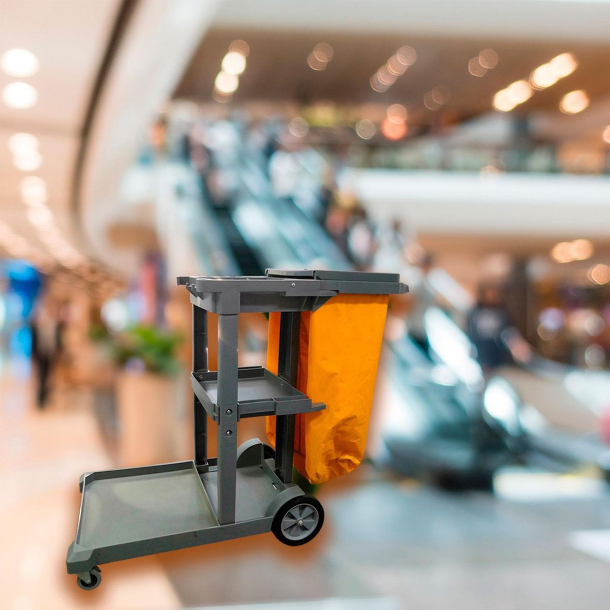 Jofel - Carrito de Limpieza y Servicio con Saco
