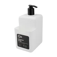 Dispensador con portafibra Single blanco