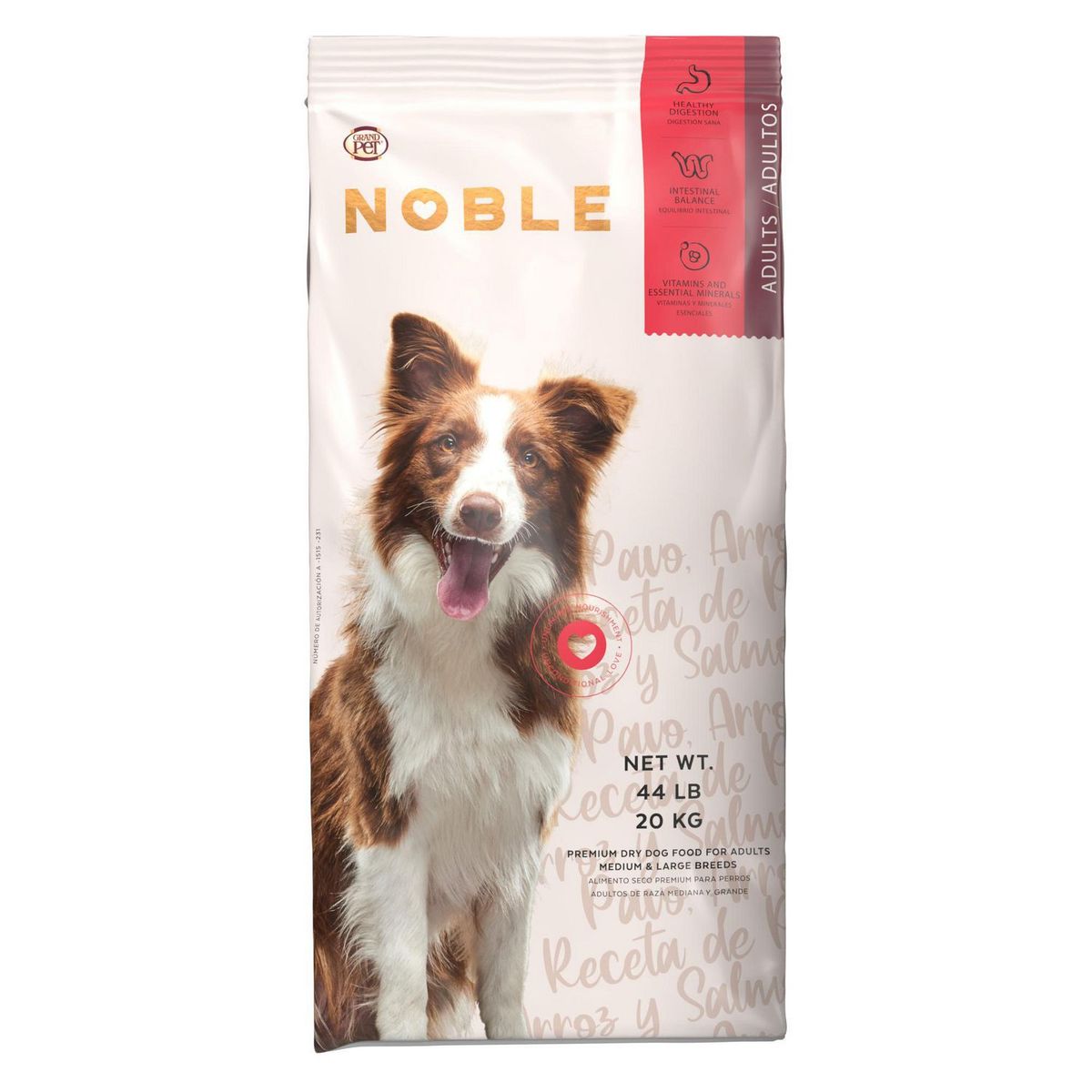 Grandpet Noble adulto 20 kg, marca Gpet noble - Foto Principal