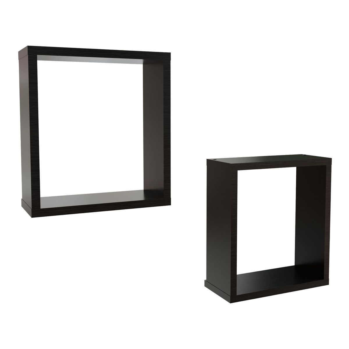 Maderkit - Combo 2 repisas cubo wengue