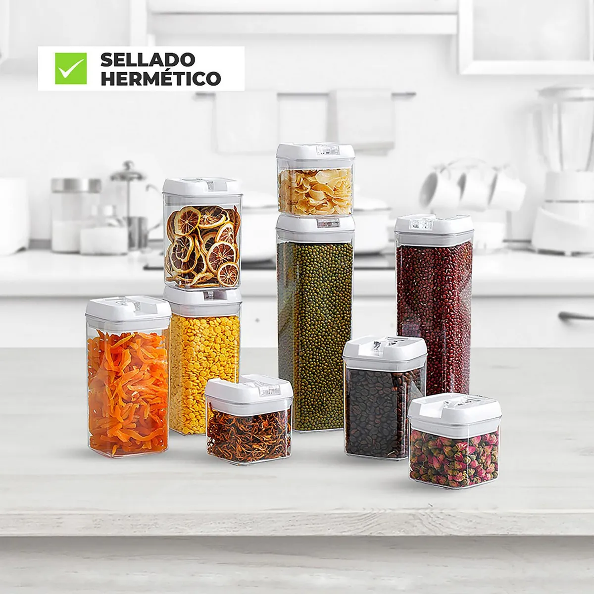 AG Box - Set contenedores de alimento 9 piezas