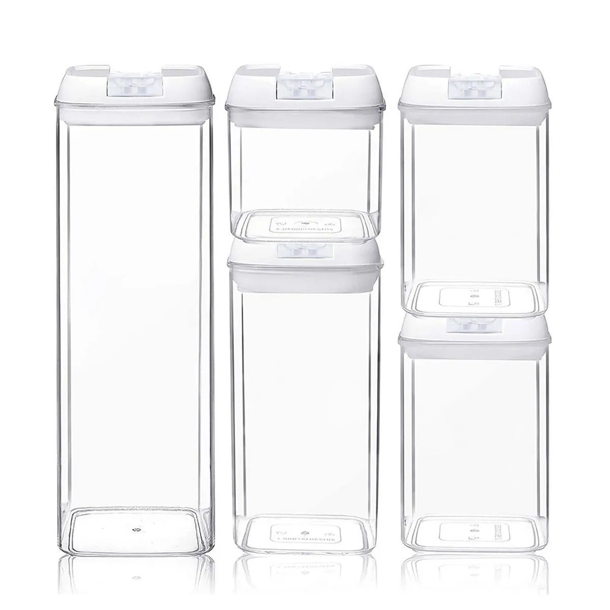 AG Box - Set contenedores de alimento 5 piezas