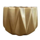 Maceta Estrella Grande Dorada