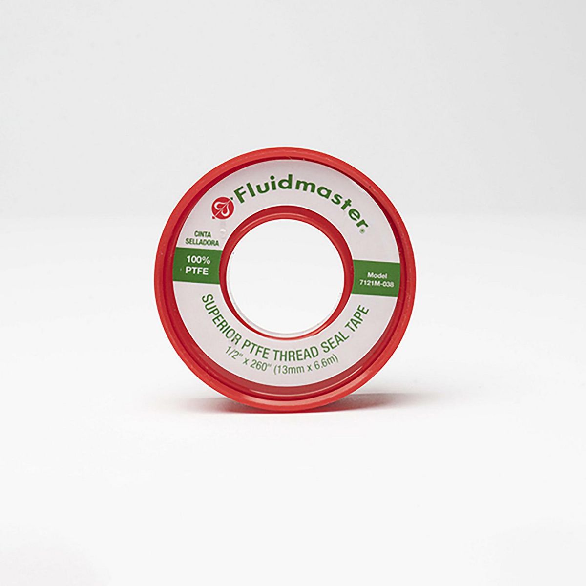 Cinta Teflon de Sellado Superior 1/2" X 260" (13mm X 6.6M), marca Fluidmaster - Foto Principal