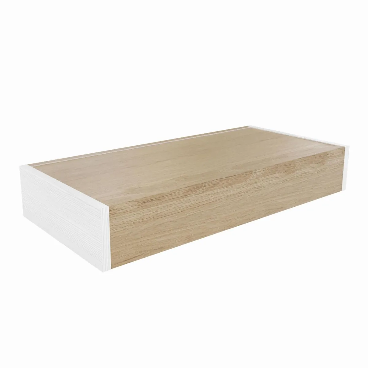 Maderkit - Repisa flotante rovere blanco