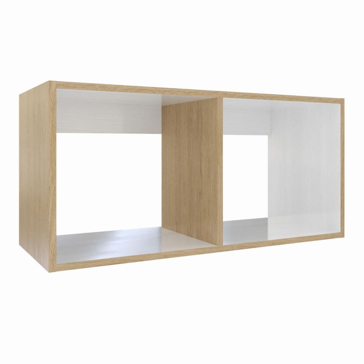 Repisa Cubo rovere blanco, marca Maderkit - Foto 2