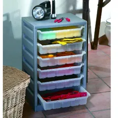 Mueble organizador 6 cajones