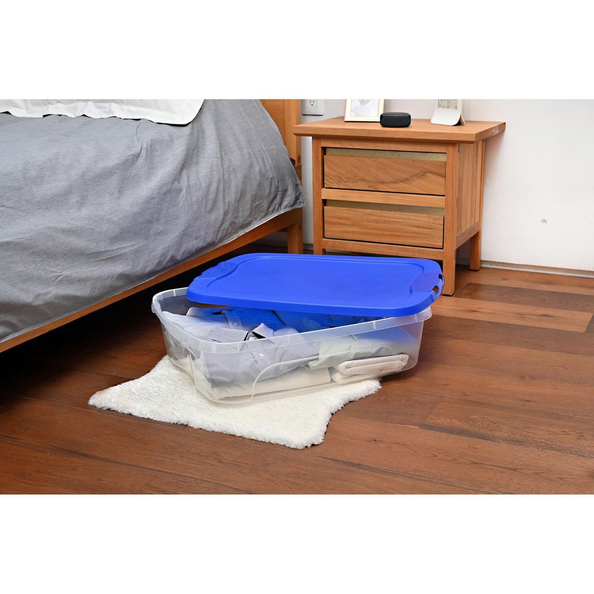 Italhome - Caja bajo cama 36 litros