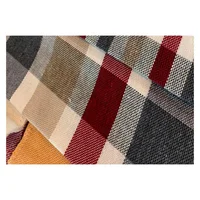 Mantel individual rojo Escocia 30 x 48 cm