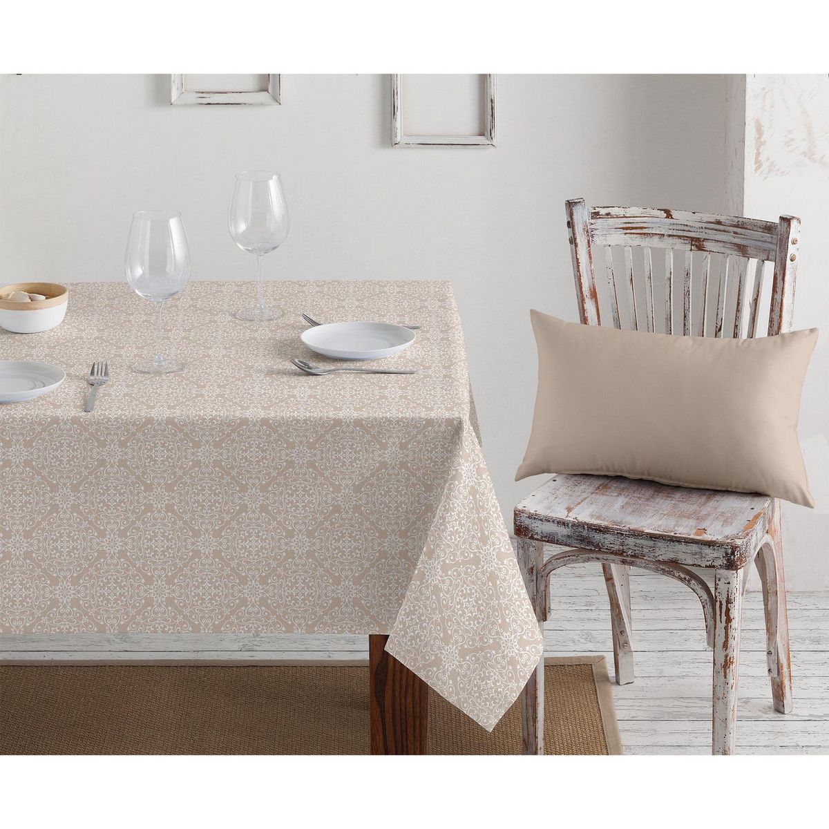 Just Home Collection - Mantel rectangular Poniente 136 x 180 cm