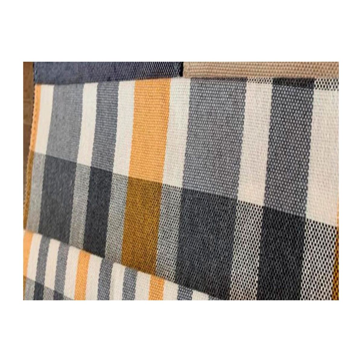Just Home Collection - Camino de mesa mostaza Escocia 40 x 160 cm