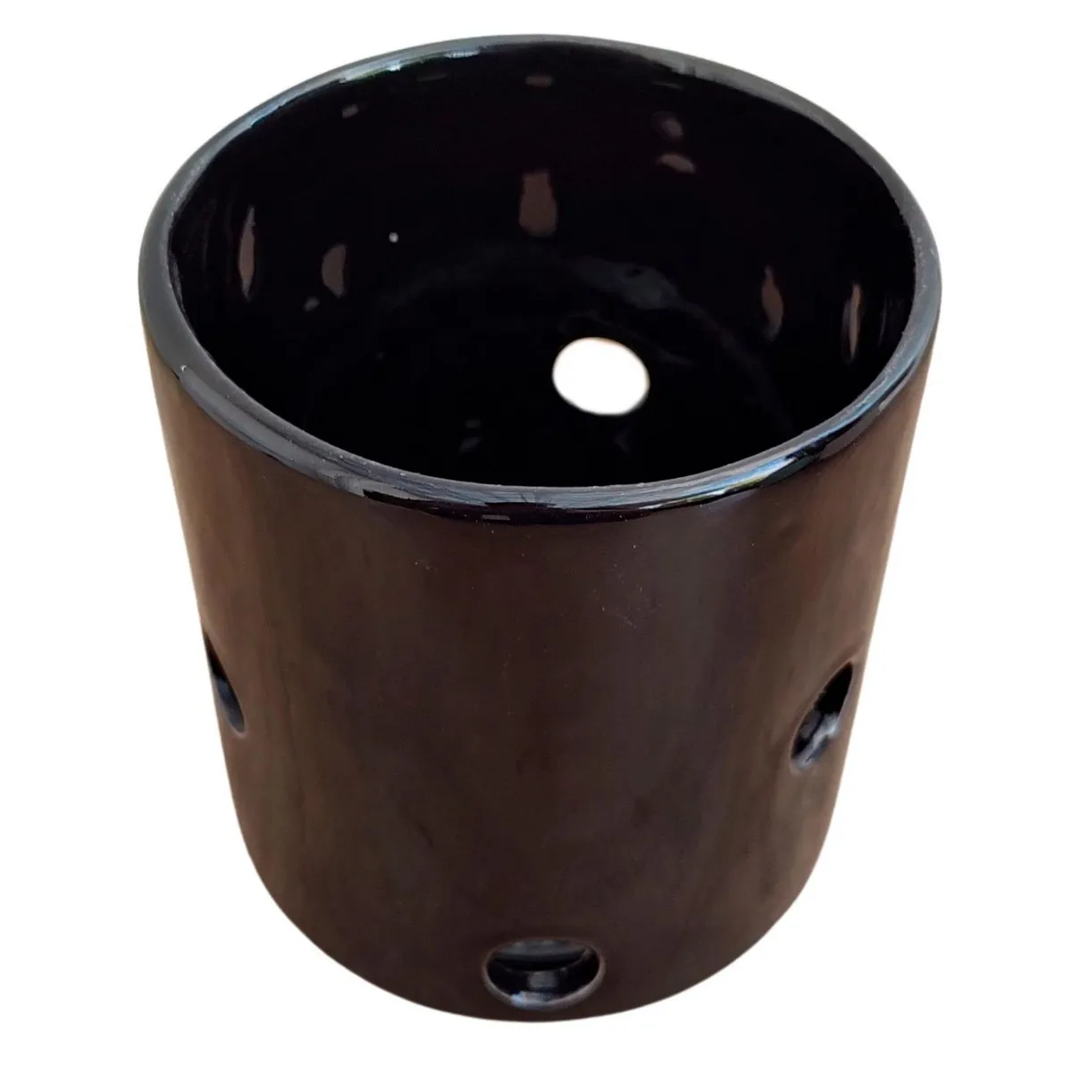 Conaplor - Maceta Orquidea Cilindro Negra