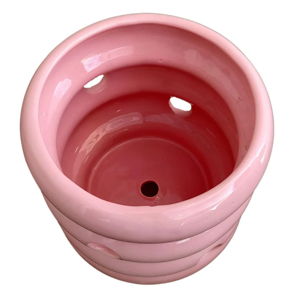 Maceta Orquídea Dúo Donut Rosa, marca Conaplor - Foto 2