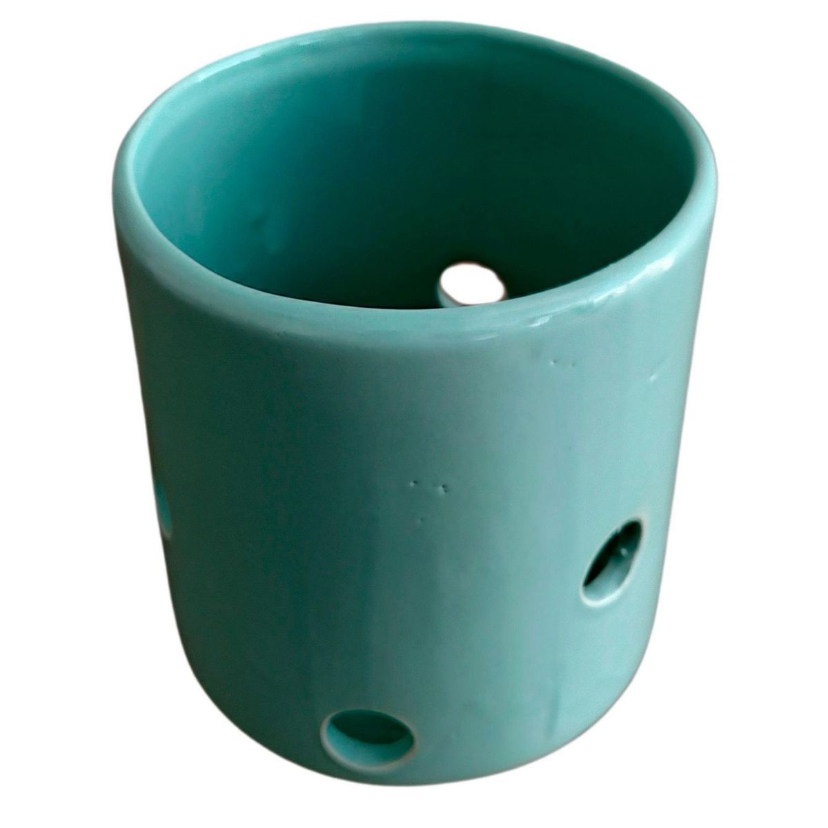 Maceta Orquídea Cilindro Verde Aqua, marca Conaplor - Foto 2