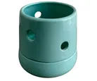Maceta Orquídea Dúo Cono Verde Aqua