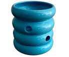 Maceta Orquídea Dúo Donut Azul Cielo