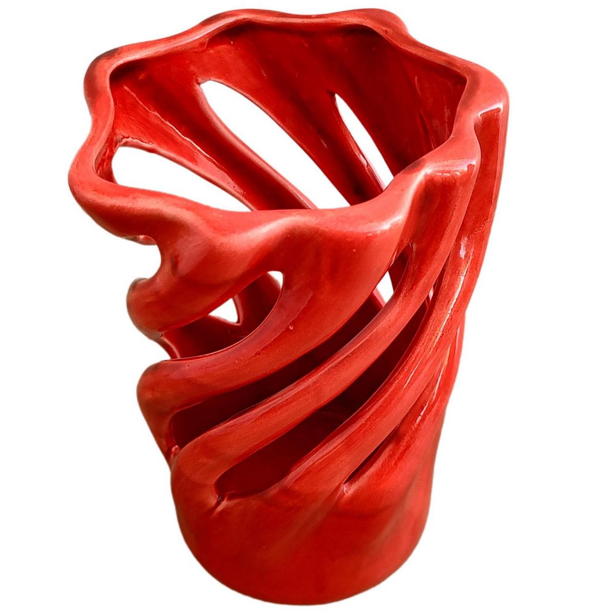 Conaplor - Maceta Orquídea Espiral Roja