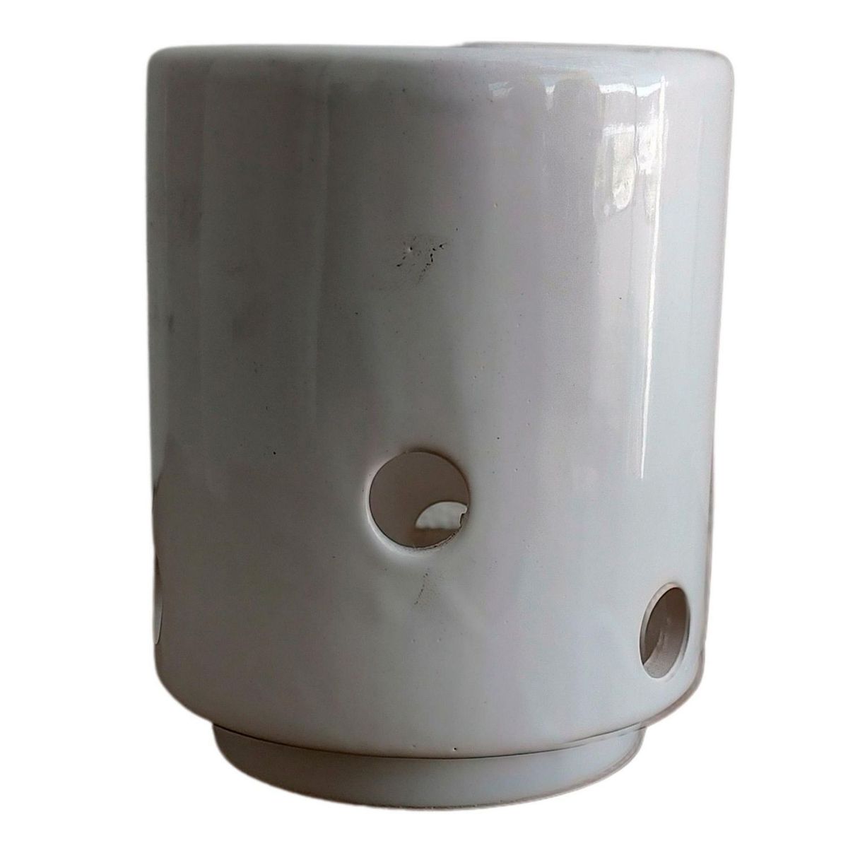 Conaplor - Maceta para Orquídeas Cilindro Blanco