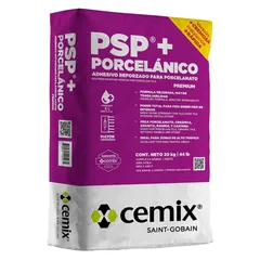 Piso sobre Piso Porcelánico Plus Cemix 20 Kg