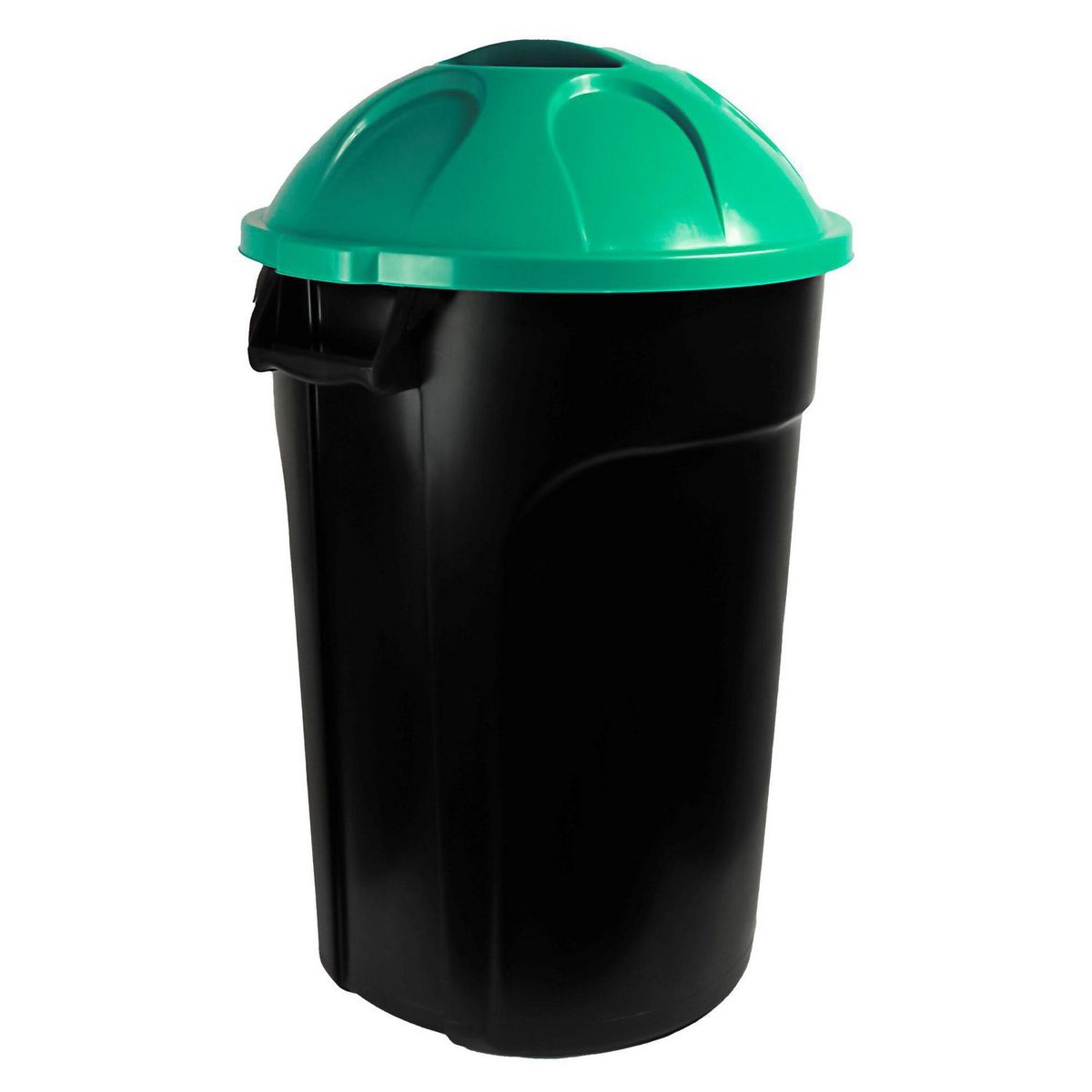 Bote de Basura Plástico con Tapa tipo Domo 100L Negro, marca Plasvic - Foto Principal