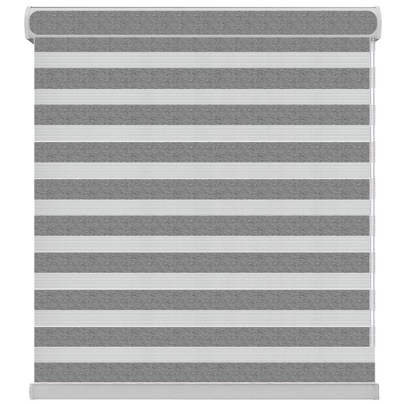 Home Collection - Persiana enrollable Twin Eclipse de 1.70 x 2.00 m Negro